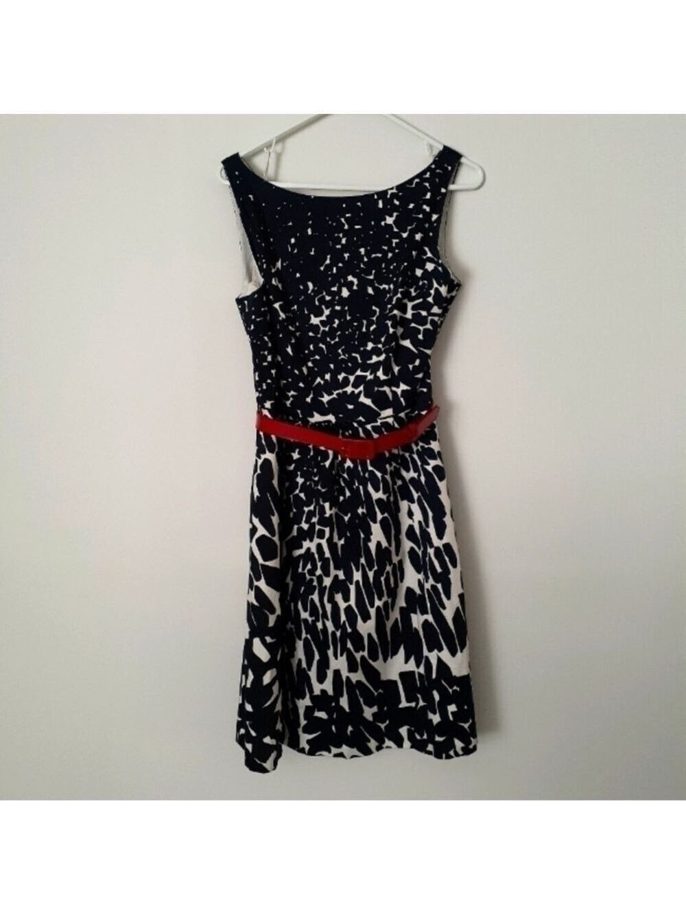 A Line Belted Dress 50's Inspired